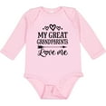 thumbnail image 3 of Inktastic My Great Grandparents Love Me Boys or Girls Long Sleeve Baby Bodysuit, 3 of 5
