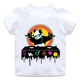 thumbnail image 4 of Camiseta de algodón con estampado de panda para niños y niñas, diseño bonito, DJ, hip-hop, panda, suave, cuello redondo, cómoda, 4 of 4