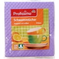 thumbnail image 1 of Profissimo Chiffons-Éponges Importés d'Allemagne - Lot de 5 Lavettes en Cellulose Réutilisables - Débarbouillettes Absorbantes Suédoises pour Cuisine, Comptoirs et Vaisselle - Cadeau Écoresponsable pour la Maison, 1 of 7