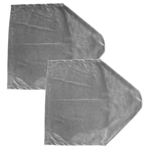 2 Pcs Couch Arm Protector Covers for Couches and Sofas Rest Pet Grey