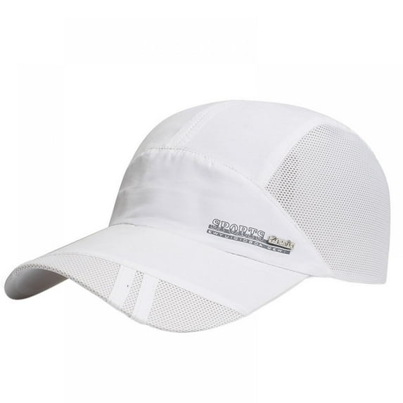 Wuffmeow Summer Quick Dry Mesh Sun Hat Tennis Golf Cap Hiking Running Cap Sailboat Beach Hat