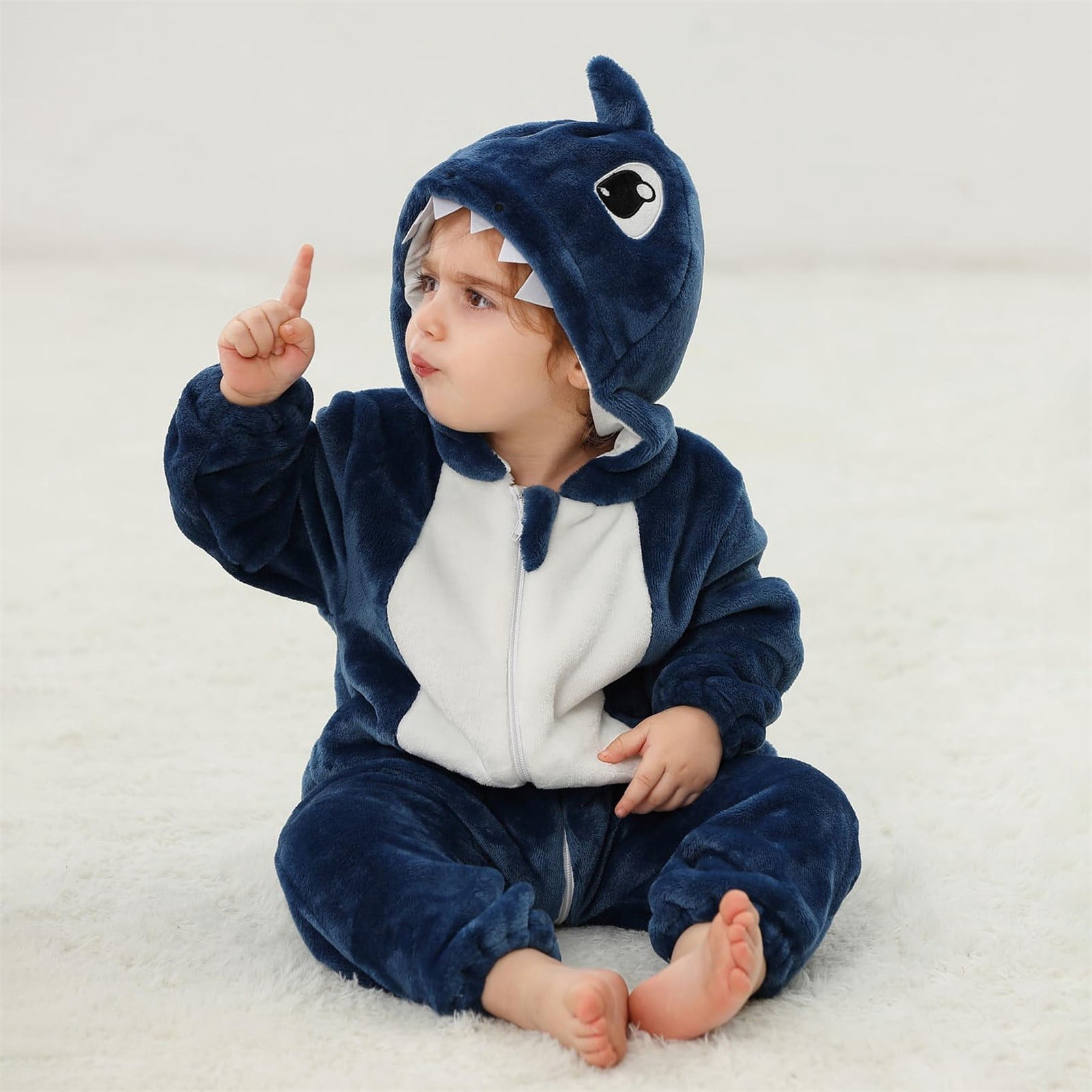 FDDMis Toddler Halloween Outfit Christmas Outfits Onesies 0-3 Months Girl 3 Month Boy Clothes Kid Clothes for 11 Year Old Girls Baby Clothes 9-12, Dark Blue 5-6 Years