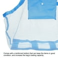 thumbnail image 4 of Uxcell Large Mesh Beach Bag Sand Backpack Sea Shell Tote Bags, Sky Blue, 4 of 5