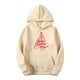 thumbnail image 1 of Sudadera con capucha para hombre, informal, con estampado navideño, de manga larga, tipo blusa, 1 of 5