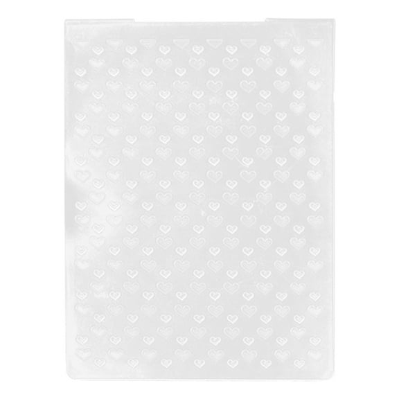 Ciwanning Heart Background Embossing Folder Design Paper Cutting Dies Scrapbooking