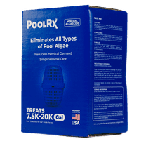 Pool Rx Blue 6 Month Swimming Pool Mineral Algicide 1 Tablet Treats 7.5k-20k Gallons of water. Original Formula