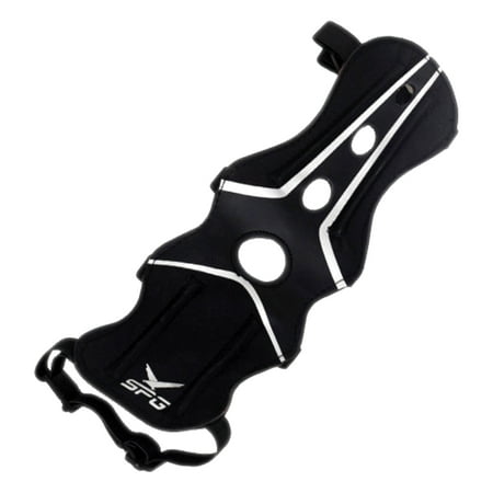 BLEEUS 1pc Archery Arm Guard Hollow Nylon Shot Arm Guard Sports Training (Black) Sporting Supplies (Black)