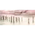 thumbnail image 2 of Allen, Kimberly 14x8 White Modern Wood Framed Museum Art Print Titled - Broken Pier Sunset, 2 of 4