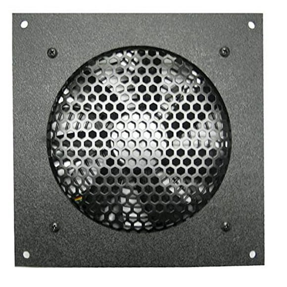 Coolerguys Pre-Set Thermal Controlled Cooling Kits for Cabinets, AV, and Components (Single 140mm, Thermal Plastic)