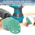 thumbnail image 2 of Unique Bargains Sanding Discs 5 Inch 9 Hole 600 Grit Round Hook and Loop Sandpaper Aluminum Oxide Green 50 Pcs, 2 of 6