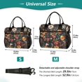 thumbnail image 4 of FORMRS Insulated Lunch Bag for Work School Unisex Large Capacity Cooler with Shoulder Strap, Colorful Flower, 4 of 6
