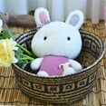thumbnail image 3 of Seagrass Wicker Basket Flower Pot Folding Basket Dirty Basket Storage Decoration, 3 of 4