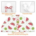 thumbnail image 4 of Yiaed Watermelon And Kiwi Print Christmas Tree Skirt , Tree SkirtsTree Mat for Christmas Winter Holiday Indoor Decorations-48", 4 of 7