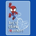 thumbnail image 2 of Boy's Marvel: Spider-Man Stick Together Spidey  Graphic T-Shirt, 2 of 5