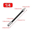 thumbnail image 3 of Riwesomey Controlador de Metal, varilla de extensión de enchufe Flexible, juego de llaves adaptadoras, llave eléctrica Herramientas y ferretería 1/4 pulgada, 3 of 6