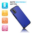 thumbnail image 7 of TJS for Nokia C210 Phone Case, with Tempered Glass Screen Protector, Magnetic Support Dual Layer Shockproof Drop Protection Impact Cover (Blue), 7 of 7