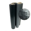 Rubber-Cal "Diamond-Grip" Resilient Flooring Mat - 2mm x 4ft x 13ft PVC Flooring Rolls - Black