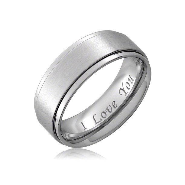 I love you engraved ring Outlet