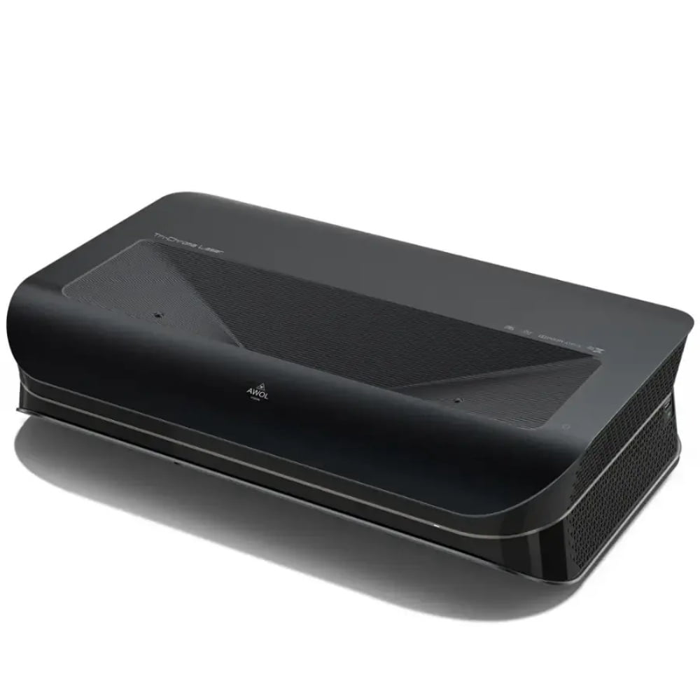 Restored AWOL Vision LTV-3000 Pro 4K Ultra Short Throw Triple Laser Projector, 0.25:1 ratio (Refurbished)