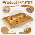 thumbnail image 5 of Wooden Tray With Handles, Living Room Coffee Table Footstool Tray, 5 of 5