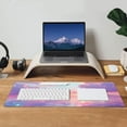 thumbnail image 3 of Dreamy Pastel Sea Mousepad XL Large Gaming Mousepad Long Desk Pad, 31.5 X 11.8 Inch, 3 of 6