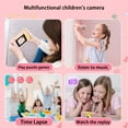 thumbnail image 7 of Photo Camera Qwtwty Children's Camera (for 3-12 Year Olds, Boys And Girls), HD Digital Camera with Protective Case, Photographable HD Digital Camera Lens, 7 of 7