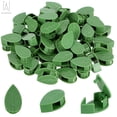 thumbnail image 2 of Gustave 100Pcs Plant Climbing Wall Fixture Clips Set Self-Adhesive Hook Vines Traction Invisible Holder Plant Fixer Green Leaf Simulation Garden Wall Clip, 2 of 10