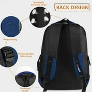 Travel Backpack for Men Women Multifunctional Waterproof Casual Backpacks Lightweight Multi Pocket Daypack Bag,BP8016-Navy