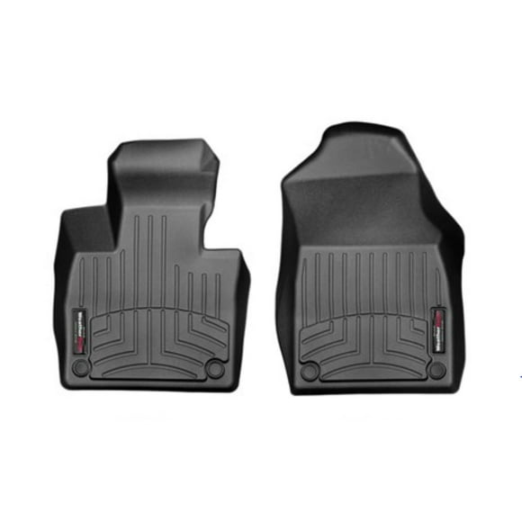 Weathertech Floor Liner 4416241 FloorLiner; Molded Fit; Black; Thermoplastic Polyolefin TPO Vacuum Formed Material; 2 Piece