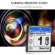 thumbnail image 1 of Tarjeta de memoria Flash CF Transcend de capacidad real para cámara digital (1GB), 1 of 7