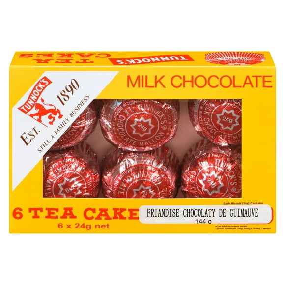 Tunnocks Milk Chocolate Teacakes, 144 g