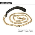 thumbnail image 2 of FUEENIRVA Sturdy Stainless Steel Dog Hauling Cable Golden Color for Small and Medium Pets, 2 of 5
