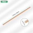 thumbnail image 3 of Uxcell Copper Round Rod 6mm x 200mm T2 Copper Stock, 3 of 7