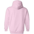 thumbnail image 2 of Joe's USA Hoodies Soft & Cozy Hooded Sweatshirt,Medium Light Pink, 2 of 2