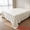 White 79"x91", variant on Unique Bargains Microfiber Ice SilkFlat Sheet Wrinkle Bedding Light Gray 91"x96"