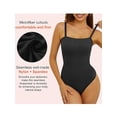 thumbnail image 5 of SAYFUT Women's Strapless One Piece Bodysuit Tops Sleeveless Solid Body Shaper Under Dress Tummy Control Bodysuit, 5 of 6