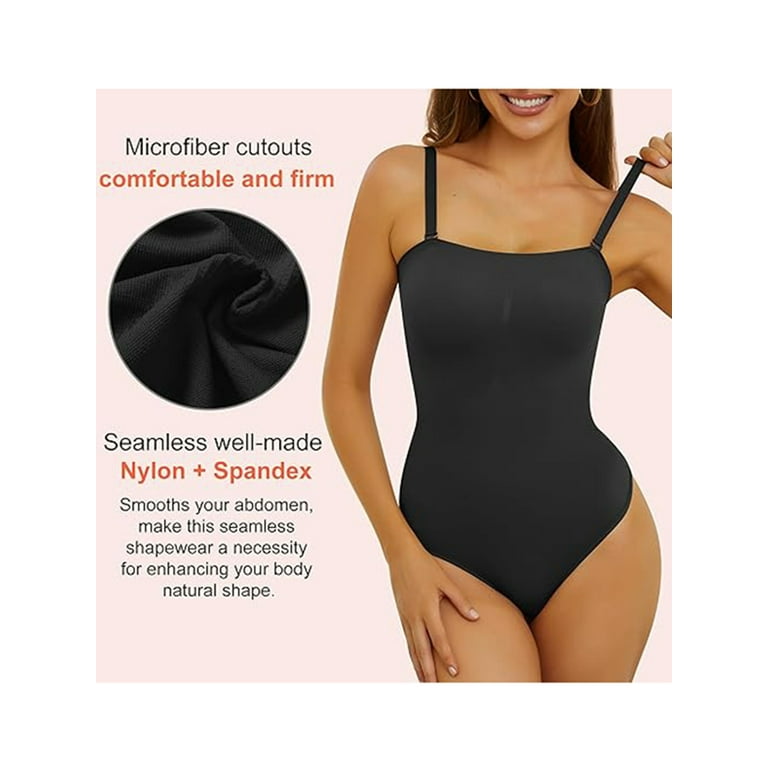 Vivashape Strapless Shapewear Bodysuit Seamless Thong Body Shaper for Women  Tummy Control Slim Body Suits : : Clothing, Shoes & Accessories