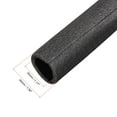 thumbnail image 2 of Uxcell 2pcs Polystyrene Foam Tube Insulation Cable Cover Black 1.17in x 1.56in x 1.64ft, 2 of 6