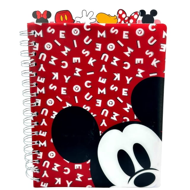 Cuaderno diario con diseños innovadores de Disney Minnie y Mickey