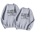 thumbnail image 3 of Couple Sweatshirts Ladies Sweatshirts Husband and Wife Matching Outfits Crewneck Sweatshirts Women Lover Long Sleeve Sweater for Valentines Day Sweatshirts for Teen Girls, 3 of 4