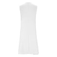 thumbnail image 5 of BUIGTTKLOP Sleeveless Dress for Women Zipper Back Knee Length Dresses V Neck Summer Tank Dress Short Casual Sundresses, 5 of 6
