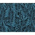thumbnail image 2 of Soimoi Waterproof Outdoor Fabric by 10 Yard | Leaves Print on Blue | 56" Wide | UV Resistant & Durable Taffeta Material for Cushions, Covers, Curtains, awning & DIY Projects, 2 of 7