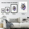 thumbnail image 3 of Siberian Cat Lovers Gift Watercolour Pet Portrait Painting Artwork Unframed Wall Art Print Poster Home Decor Premium, 3 of 5