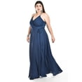 thumbnail image 2 of Vestido largo de fiesta Roman Fashion /Tallas Extras, 2008 (Azul marino) azul marino 40, 2 of 6