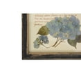 thumbnail image 3 of Creative Co-Op Square Wood Framed Wall Décor with Floral Images and Information, Multicolor, Set of 6, 3 of 5