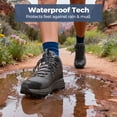 thumbnail image 5 of NORTIV 8 Women's Hiking Boots waterproof Lightweight Outdoor Trekking Non Slip Comfortable Camping Ankle breathable Boot Armadillo FieldLite, 5 of 10