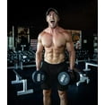 thumbnail image 3 of COOFANDY Men's 3 Pack Gym Workout Shorts Mesh Weightlifting Squatting Pants Training Bodybuilding Jogger with Pocket, 3 of 6