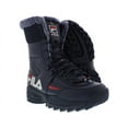 thumbnail image 4 of Fila Disruptor Boot Womens Shoes Size 8.5, Color: Black/Red/White, 4 of 5