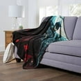 thumbnail image 3 of The Northwest 1BAT-23600-0024-OOF 50 x 60 in. Warner Bros. Batman Stylized Batman Silk Touch Throw Blanket, 3 of 5