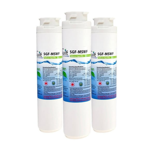 Swift Green Filters Replacement for GE MSWF Refrigerators Water Filters(Pack of 3)